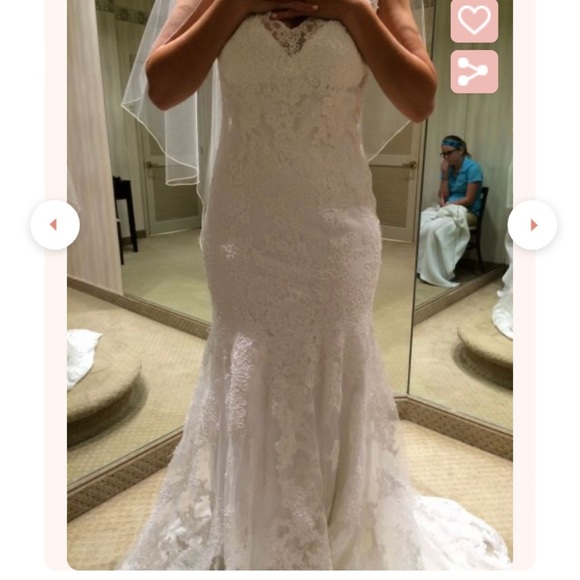 Allure Bridal Wedding Dress - Picture 5 of 6